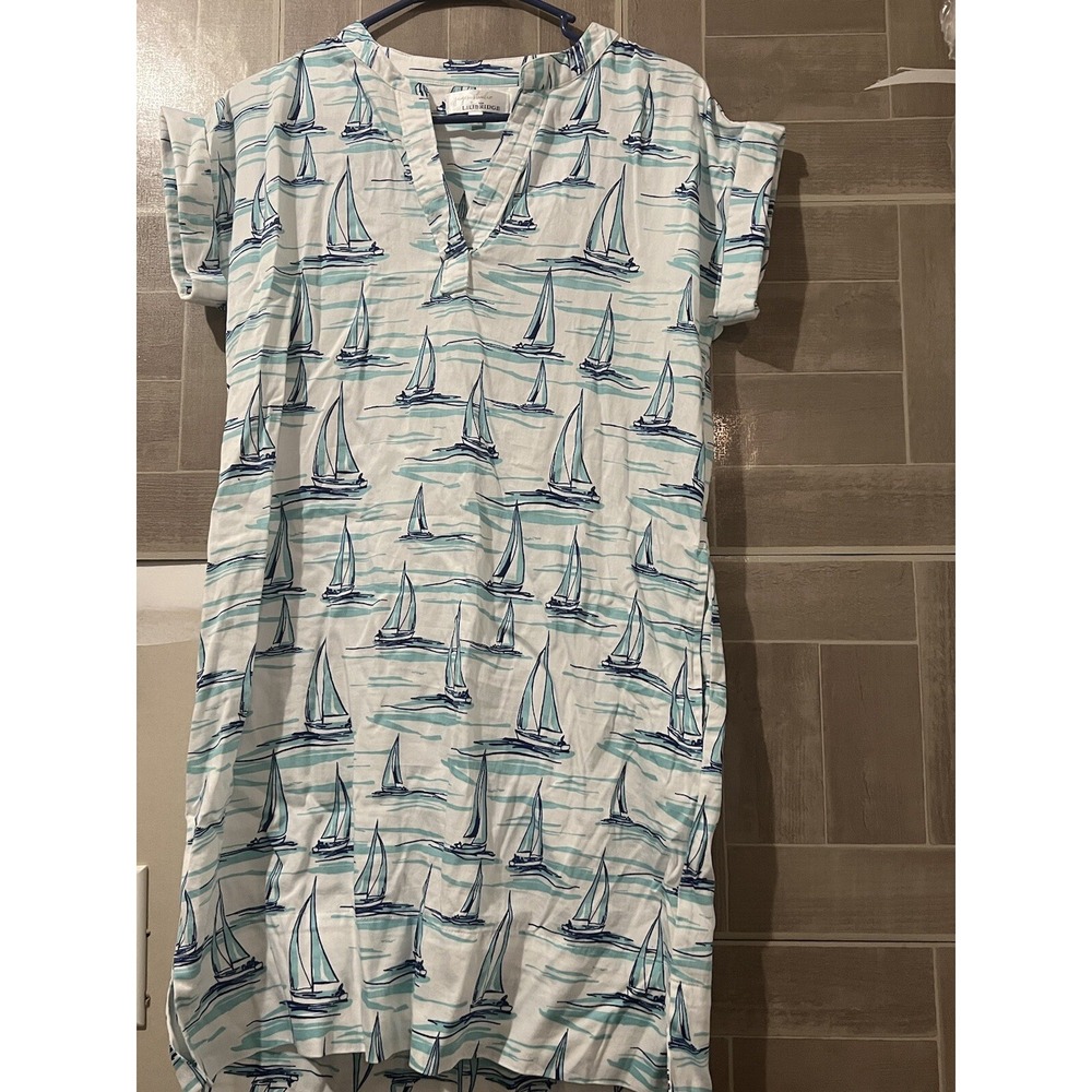 Sailing Lilibridge x JAYE'S STUDIO Luxe Cotton Sateen‎ Day Dress SZ XS 2-4